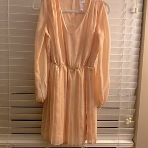 𝅺ALYA peach 🍑 dress